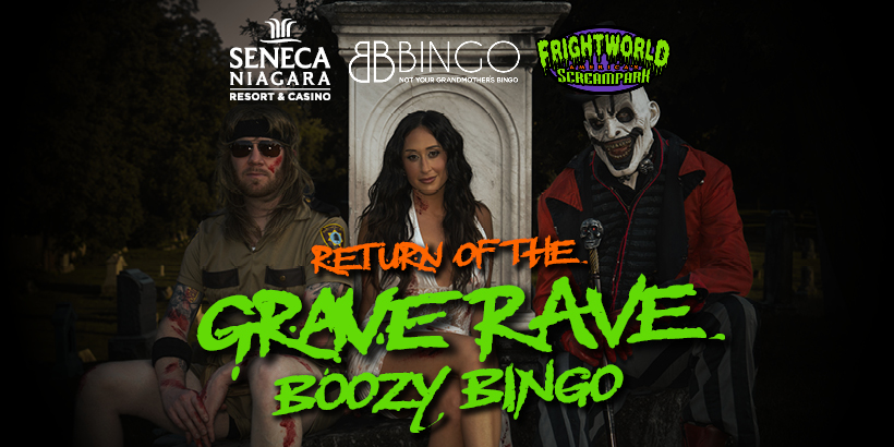 Return of the Grave Rave Boozy Bingo at Seneca Niagara at Seneca Niagara